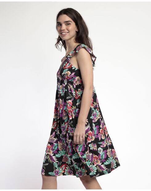 Kalissa B mehrfarbiges langes Kleid