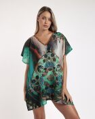 Turkooizen Turkse kaftanjurk