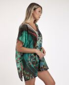 Turkooizen Turkse kaftanjurk