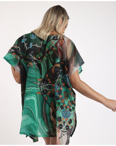 Turkooizen Turkse kaftanjurk