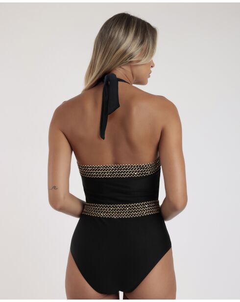 Maillot de bain dos nu Luxe noir