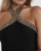 Maillot de bain dos nu Luxe noir