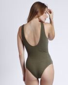 Maillot de bain Shiny Paradise olive