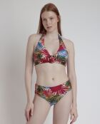 Halter Desert Palm A mehrfarbiger 2-teiliger Badeanzug