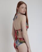 Halter Desert Palm A mehrfarbiger 2-teiliger Badeanzug