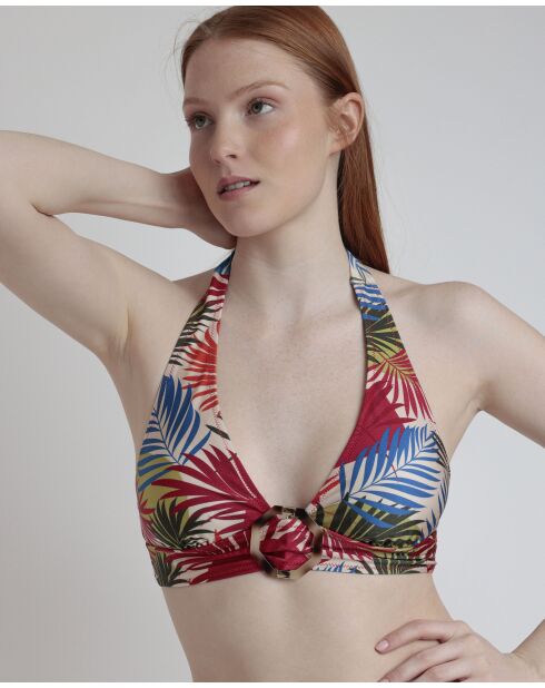 Halter Desert Palm A mehrfarbiger 2-teiliger Badeanzug