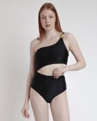 Maillot de bain asymétrique noir