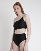 Maillot de bain asymétrique noir