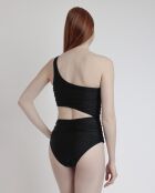 Maillot de bain asymétrique noir