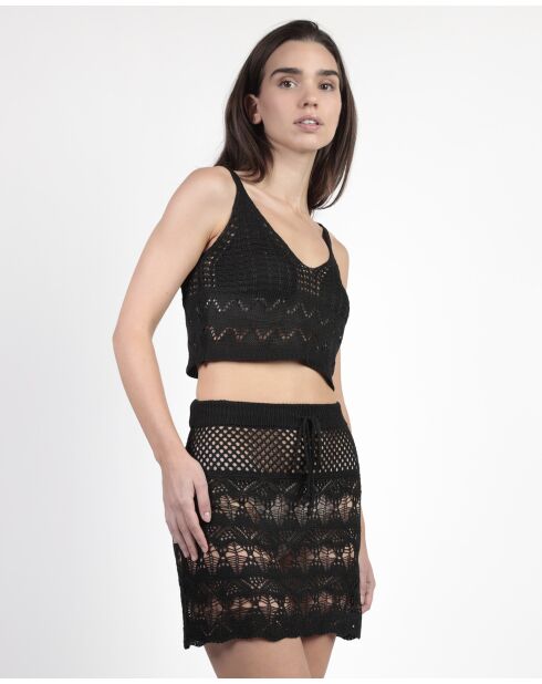 Zwarte set met volledige look