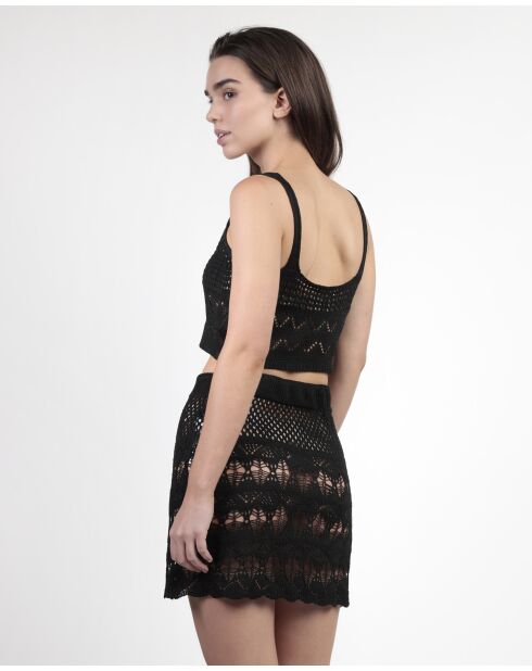 Zwarte set met volledige look