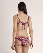 Ethnic Waves mehrfarbiger 2-teiliger Badeanzug