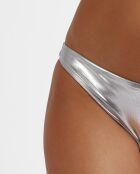 Pantalones de baño plateados Kim