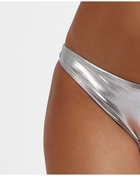 Pantalones de baño plateados Kim