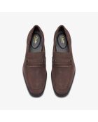 Paulton Lo donkerbruine suède schoenen