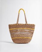 Borsa gialla Yellow touch - 39x11x24 cm