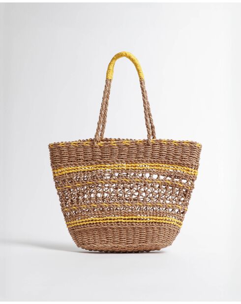 Borsa gialla Yellow touch - 39x11x24 cm