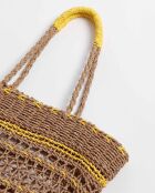 Borsa gialla Yellow touch - 39x11x24 cm