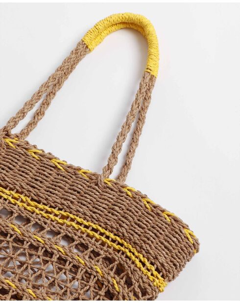 Borsa gialla Yellow touch - 39x11x24 cm