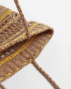 Borsa gialla Yellow touch - 39x11x24 cm