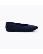 Marine Ballerine Pantoffeln