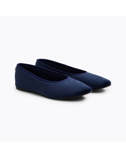 Marine Ballerine Pantoffeln