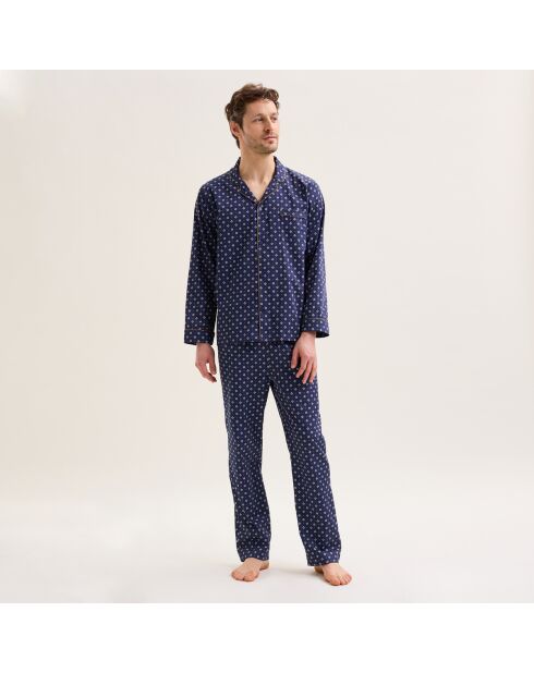 Pyjama long en coton arsene nuit