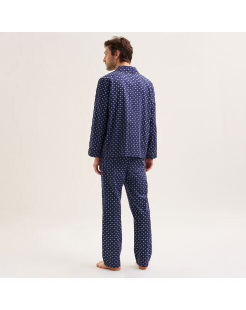 Pyjama long en coton arsene nuit