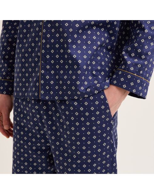 Pyjama long en coton arsene nuit