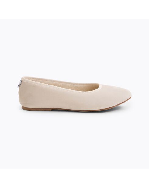 Pantofole Ballerine color crema