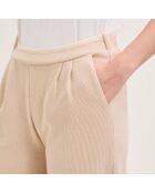 Pantalon en coton Emma dune