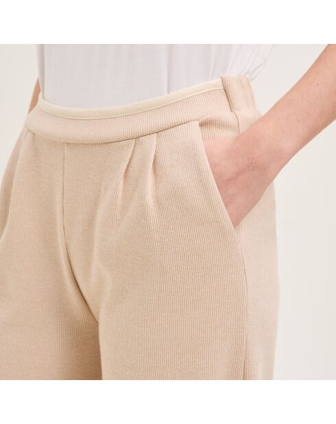 Pantalon en coton Emma dune