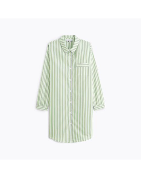 Liquette en coton Essentir jade