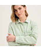 Liquette en coton Essentir jade