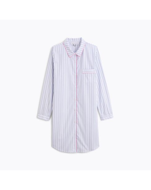 Liquette en coton Essentir bleue