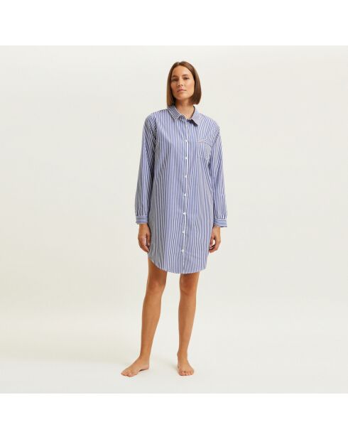 Liquette en coton Essentir outremer