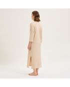 Chemise de nuit en coton Eleonore dune