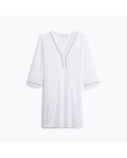Camisón blanco de algodón Eleonore