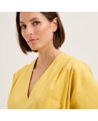 Robe longue en coton Sixtine sunshine