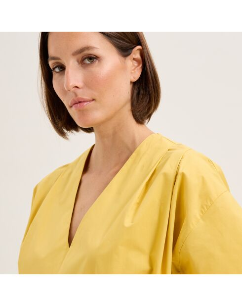 Robe longue en coton Sixtine sunshine