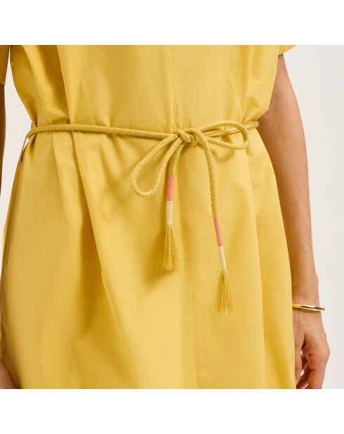 Robe longue en coton Sixtine sunshine