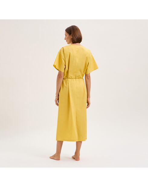 Robe longue en coton Sixtine sunshine
