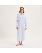 Liquette en coton Essentir bleue