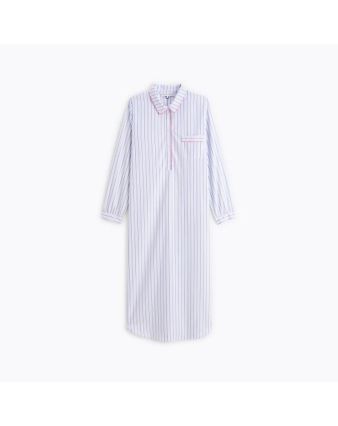 Liquette en coton Essentir bleue