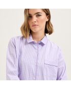 Liquette en coton Essentiv mauve