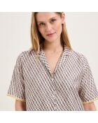 Pyjama en coton Mathilde dune