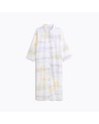 Liquette en coton Horizons blanche