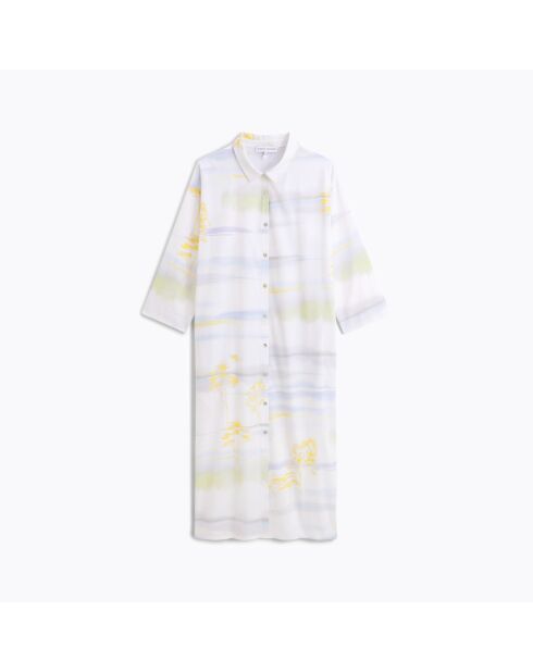 Liquette en coton Horizons blanche