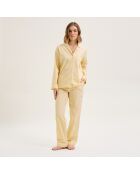 Pyjama en coton Essentiv paille