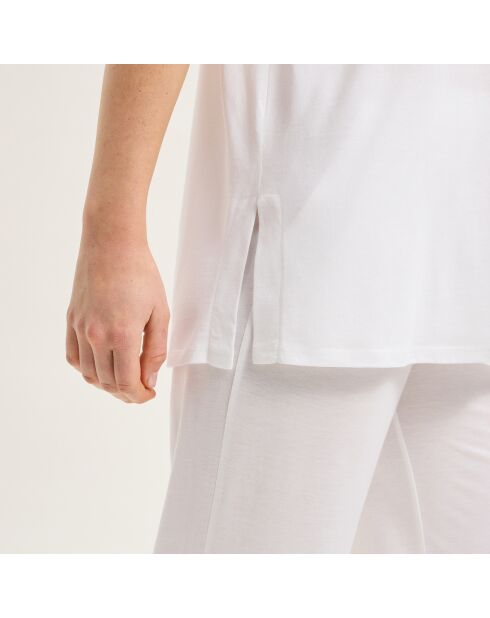 Pyjama en coton Romane écru